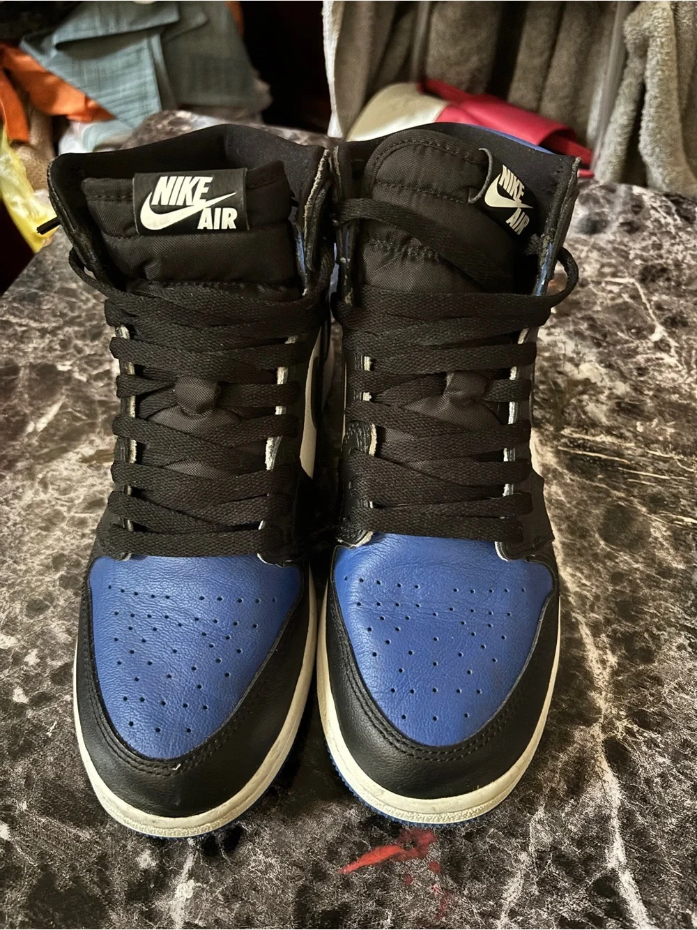 Air Jordan 1 Retro High OG GS 'Royal Toe'